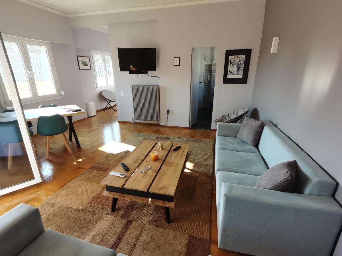 Penthouse Spacious W Super Wifi & Terrace, 2 Min From Metro 雅典 外观 照片